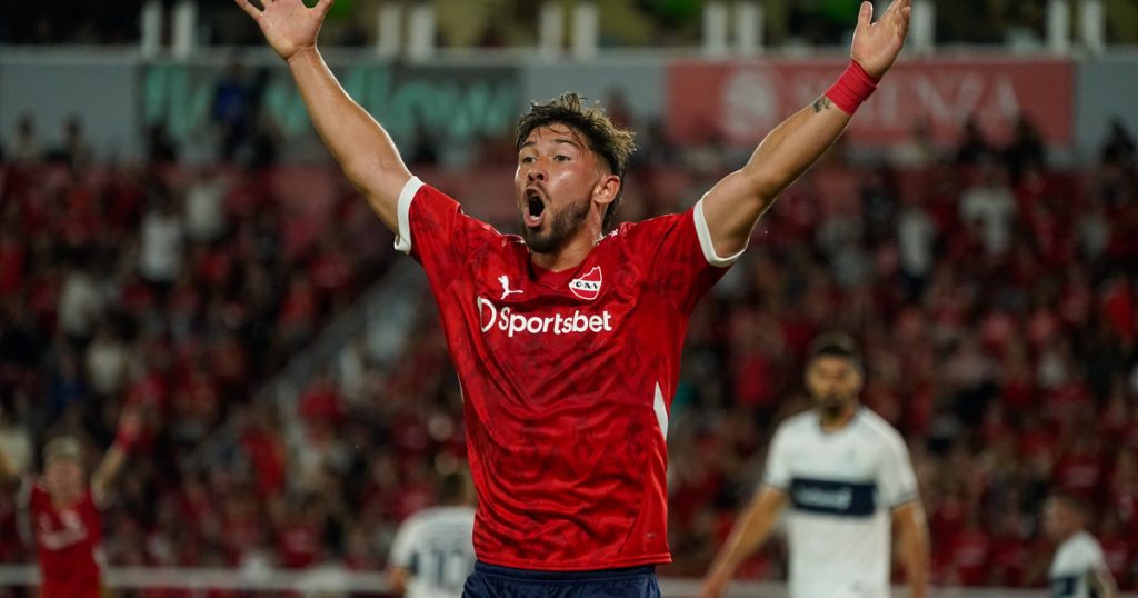 Felipe Loyola: el motor de Independiente que mantiene una marca tremenda