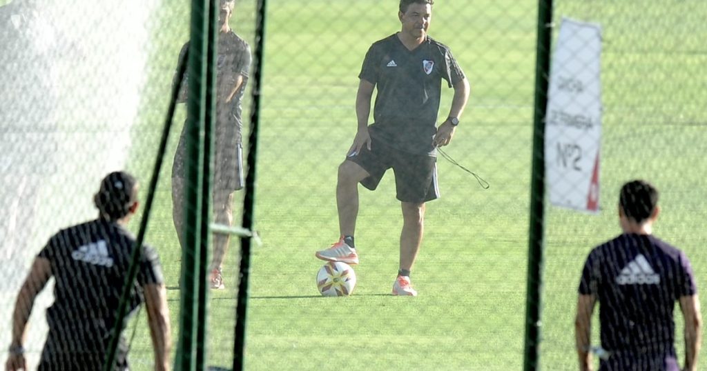 Los posibles ajustes de Gallardo en el 11 para la final contra Talleres