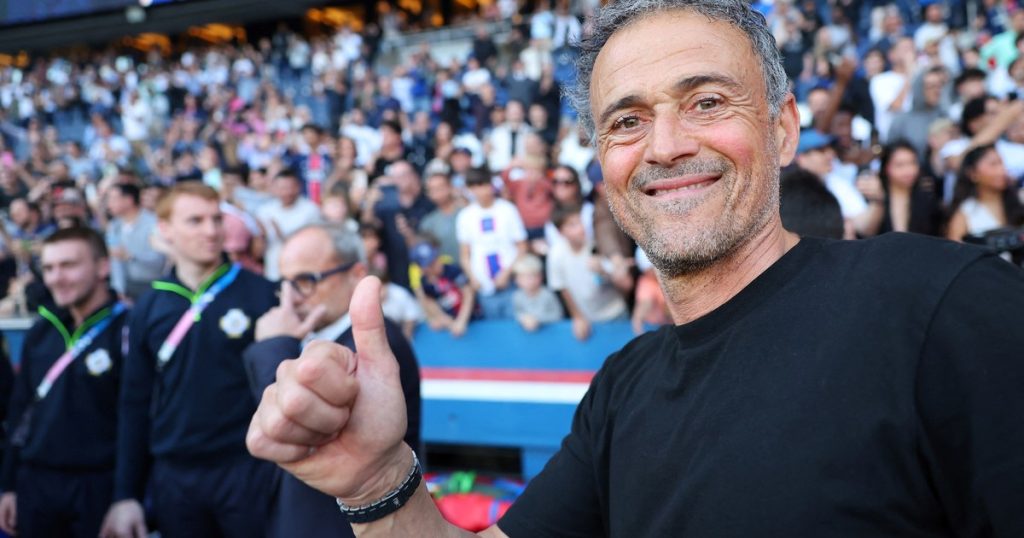 Luis Enrique va por todo con el PSG: "Ganar todos los títulos y hacer lo que nadie ha hecho"