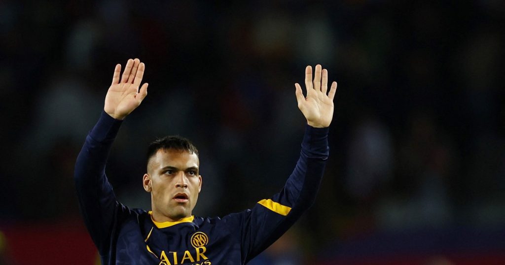 En Inter crece el optimismo por tener a Lautaro Martínez para la vuelta contra el Barcelona