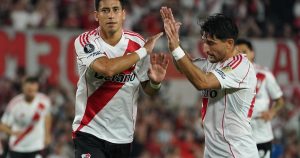 La mala noticia que recibió Gallardo después de la goleada: Maxi Meza se fracturó una costilla