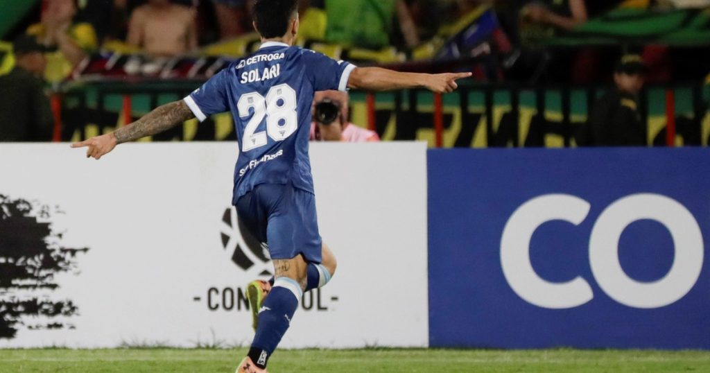 Solari, desafiante en la previa del cruce de Racing contra Platense