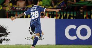 Solari, desafiante en la previa del cruce de Racing contra Platense