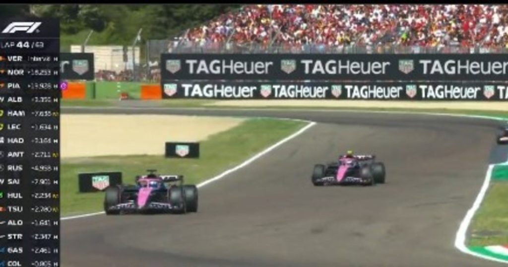 El pedido de Alpine para que Colapinto dejara pasar a Gasly y el agradecimiento del francés