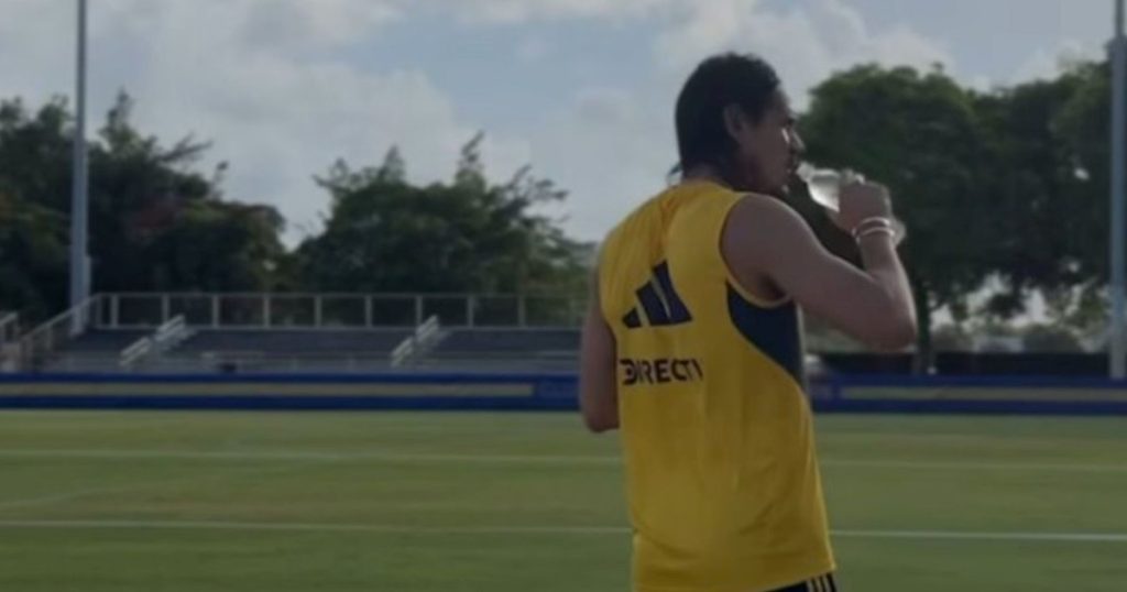 El mensaje esperanzador de Cavani antes del partido de Boca con Bayern Munich