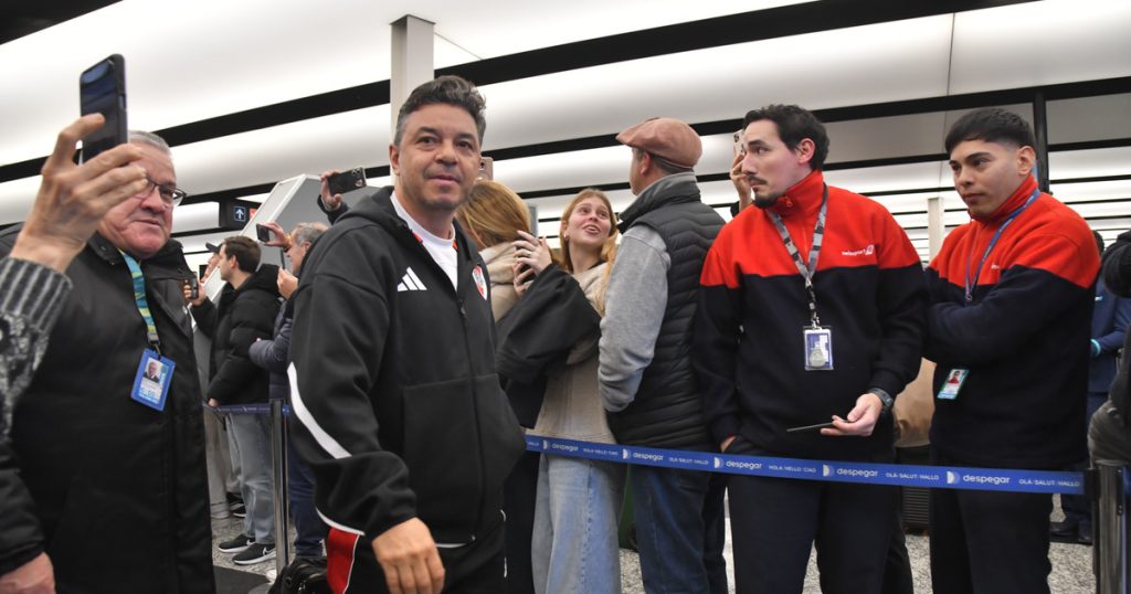 River volvió a la Argentina: el gesto de Mastantuono, los que pidieron un permiso especial y el más ovacionado
