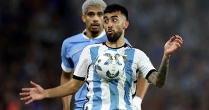 Nico González, suspendido por dos fechas, se pierde el partido con Chile