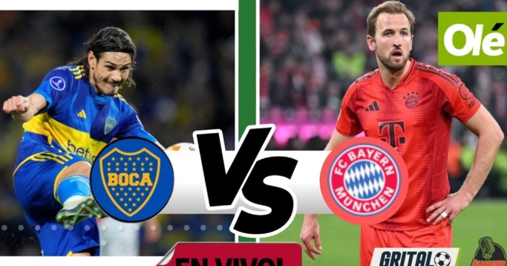 Boca-Bayern, en vivo en el stream de Olé: horario y por dónde nos podés ver