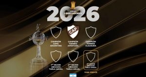 El cuarto clasificado a la Libertadores 2026: así entran los argentinos que faltan