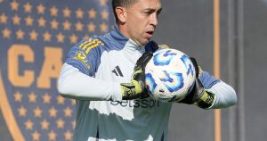 El mensaje de Marchesin tras no haber terminado el entrenamiento de Boca