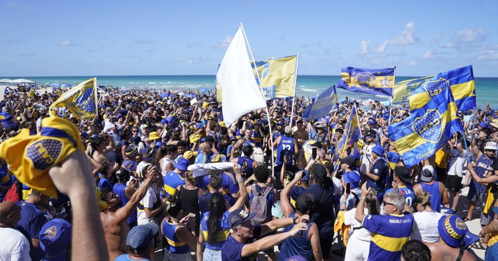 Cuándo y dónde es el nuevo banderazo de Boca en Miami