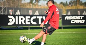 Quintero: cuántos días pasaron desde su emotiva e inesperada última vez en el Monumental