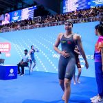 Tiene 12 años, es china, y aparece como la sensación del campeonato mundial de natación