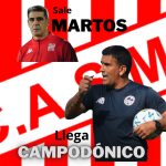 Martos out, Campodónico adentro