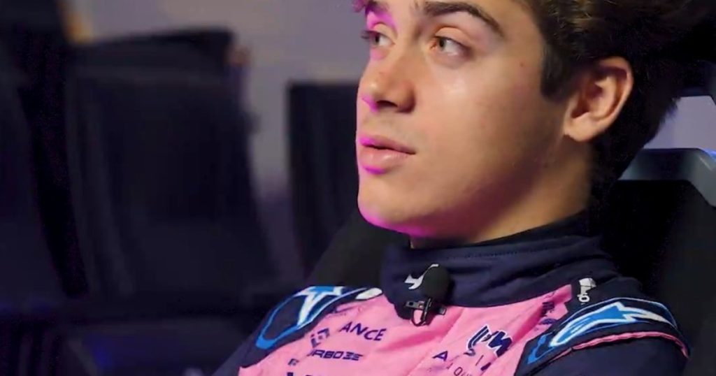 Video: recorré con Colapinto el circuito de Spa
