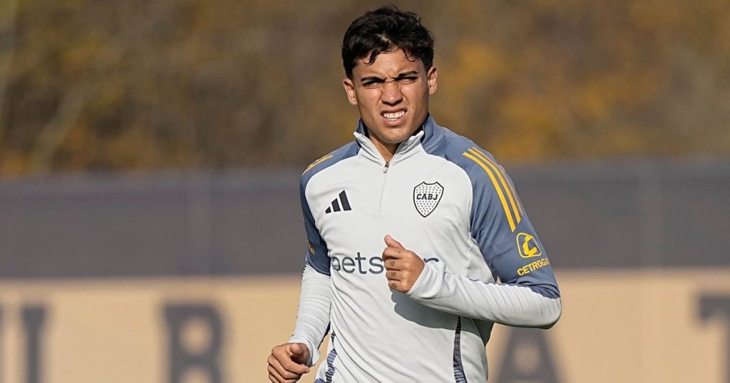 Video: Zeballos recuperado e imparable en la práctica de Boca