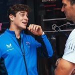 Visita de lujo: Lionel Scaloni se reunió con Franco Colapinto antes del Gran Premio de Bélgica