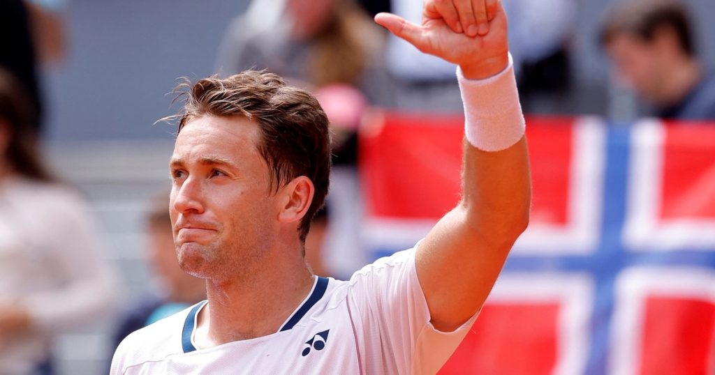 Casper Ruud y el olor a marihuana en el US Open