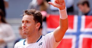 Casper Ruud y el olor a marihuana en el US Open