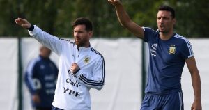 Por qué no jugó Messi el día que debutó Scaloni como técnico de la Selección