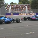 Qué dijo Franco Colapinto acerca del choque con Alexander Albon