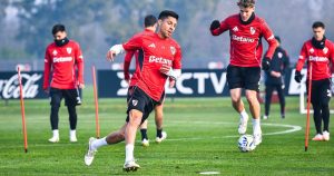 El primer jugador que recuperó Gallardo para el partido frente a Sarmiento