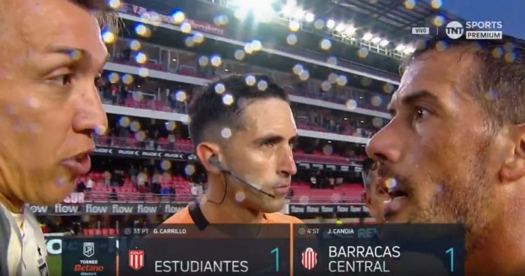 Video: el chicanero diálogo entre Muslera y Miloc en un final caliente en La Plata