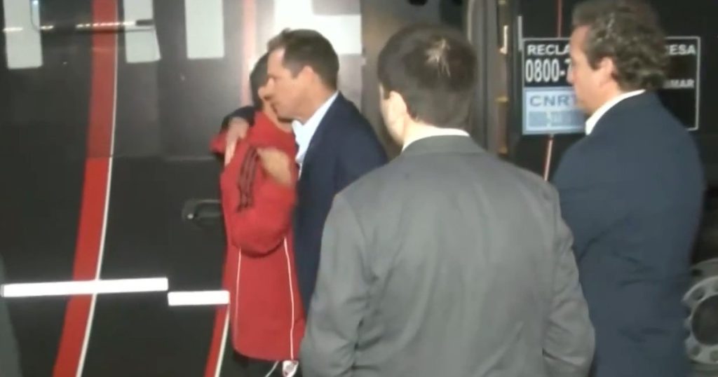 Video: Gallardo y su abrazo con Brito tras la eliminación en Copa Argentina
