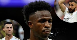 El récord que Vinicius está cerca de arrebatarle a Cristiano Ronaldo y a Karim Benzema en el Real Madrid