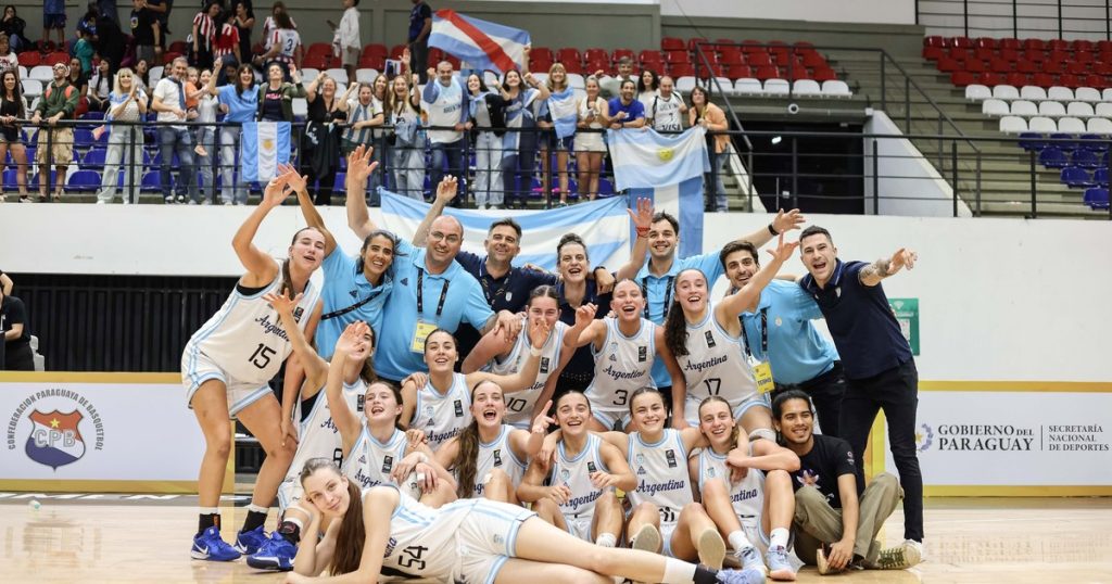 Las U17 le ganaron a Paraguay, están en la final del Sudamericano y se clasificaron a la AmeriCup