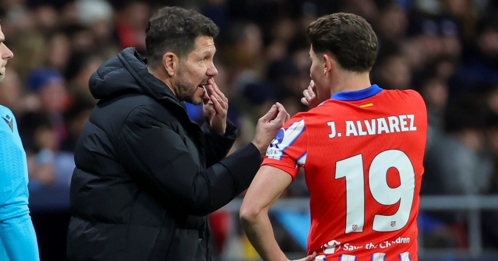 El Cholo Simeone y la renovación de Julián Álvarez: "Siempre espero lo mejor de él"