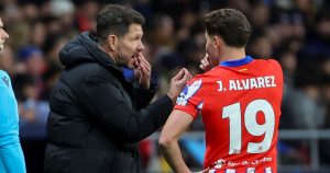 El Cholo Simeone y la renovación de Julián Álvarez: "Siempre espero lo mejor de él"