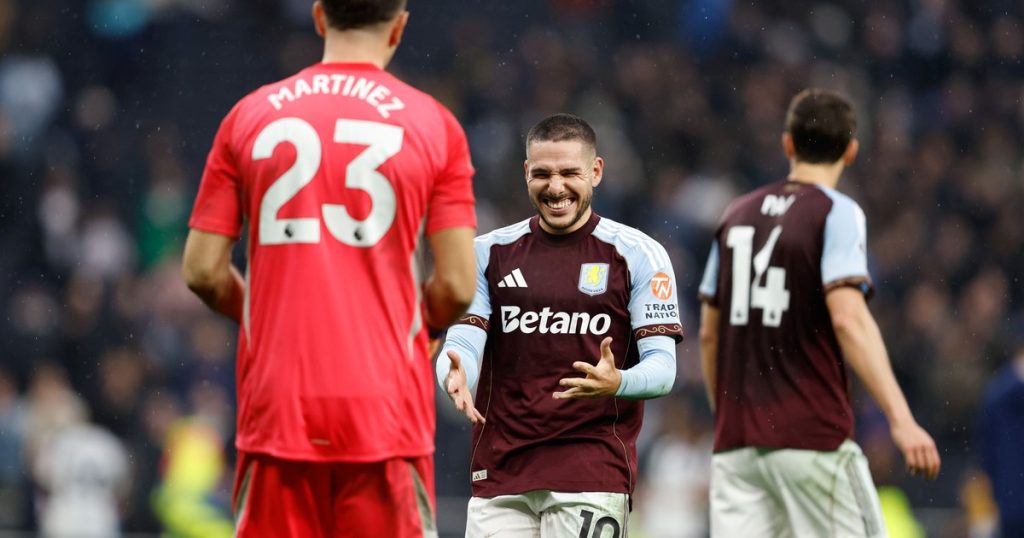 El Aston Villa del Dibu Martínez y Emi Buendía recibe al Manchester City por la Premier