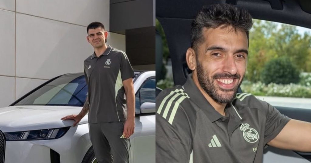 Campazzo y Deck estrenan autos de lujo en el Real Madrid