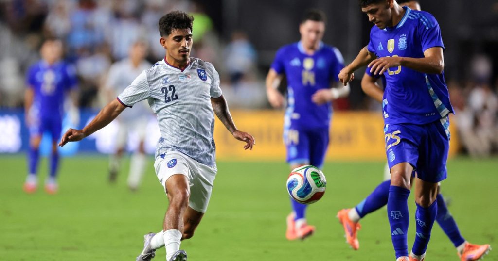 El emotivo festejo de la familia de Rivero por su debut en la Selección Argentina