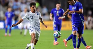 El emotivo festejo de la familia de Rivero por su debut en la Selección Argentina