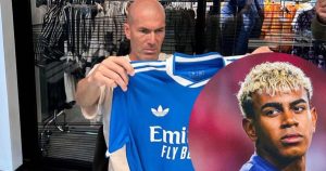 Zinedine Zidane se rindió ante Lamine Yamal: "Me emociona cuando toca el balón"