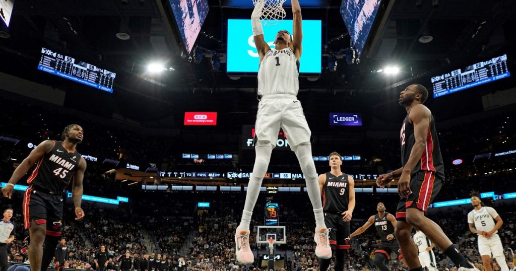 De la mano de Wembanyama, San Antonio Spurs logró el mejor arranque de temporada en su historia