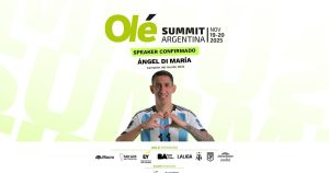 Di María, campeón del mundo y uno de los mejores de la historia en el Olé Summit 2025