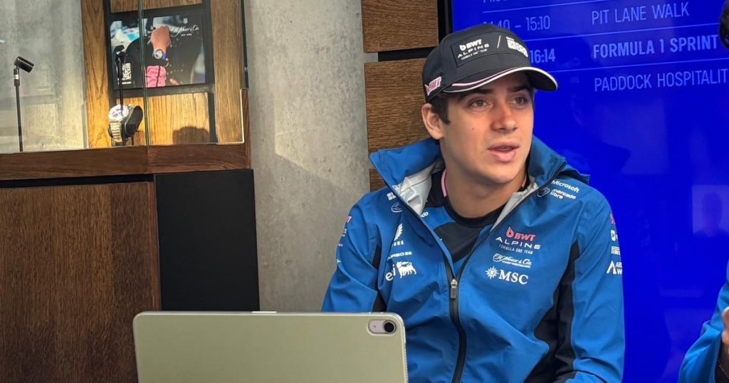 Franco Colapinto 2026: "Estoy feliz, es un sueño y sé que será un año mejor que este"