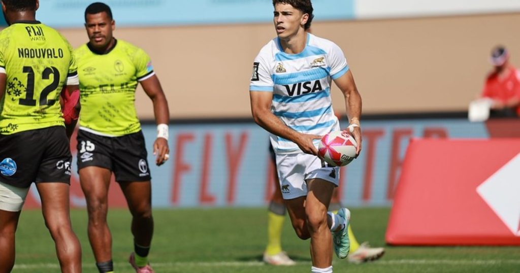 Los Pumas 7's: complicado inicio en el seven de Dubai y la obligación de ganar para avanzar a cuartos