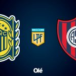 Rosario Central vs. San Lorenzo, por el Torneo Clausura: día, horario y TV