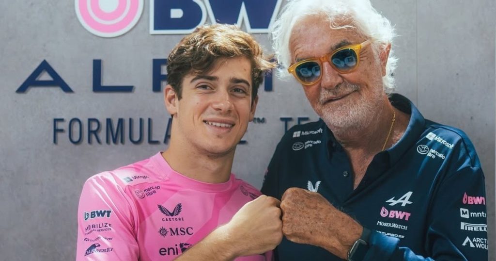 El apoyo de Flavio Briatore para Franco Colapinto: "Siempre creí que tiene los atributos y el potencial para..."
