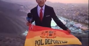 Video: tiene 15 años y transmitió en vivo la final de la Libertadores desde lo alto de una montaña