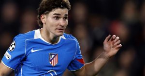 El presidente del Atlético de Madrid y el futuro de Julián Álvarez