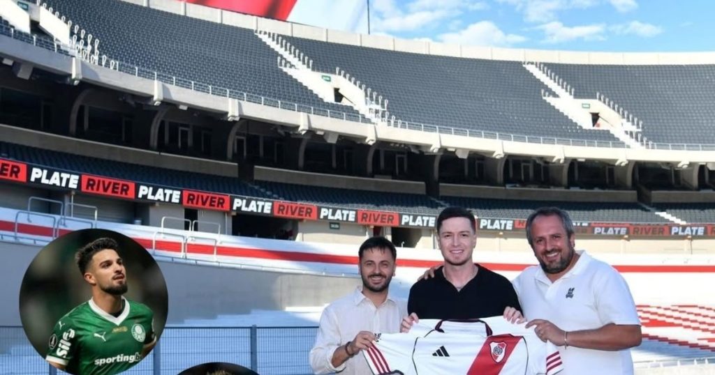 "Hermano, te voy a extrañar": los mensajes del Flaco López, Giay y otros jugadores del Palmeiras a Aníbal Moreno tras su llegada a River