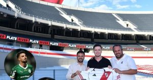 "Hermano, te voy a extrañar": los mensajes del Flaco López, Giay y otros jugadores del Palmeiras a Aníbal Moreno tras su llegada a River