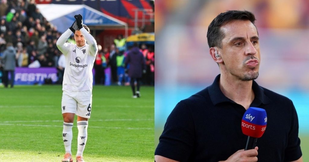 El elogio de una leyenda del Manchester United sobre la "nueva posición" de Lisandro Martínez