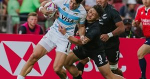Los Pumas 7's tuvieron un flojo debut en el Seven de Singapur y se quedaron afuera de las semis en la última jugada