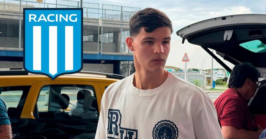 Valentín Carboni: su llegada a Argentina y la revisión médica con Racing